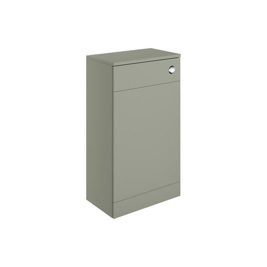 Tavira 500mm WC Unit - Matt Olive Green