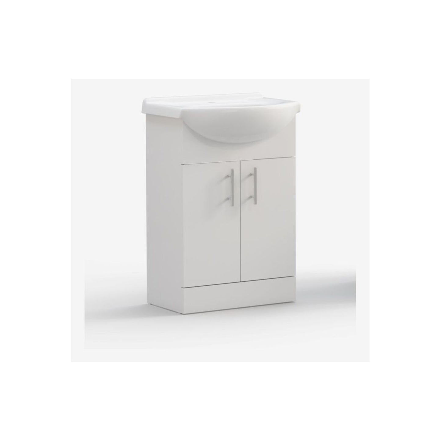 Yuna 550mm Vanity & C/C Toilet Pack