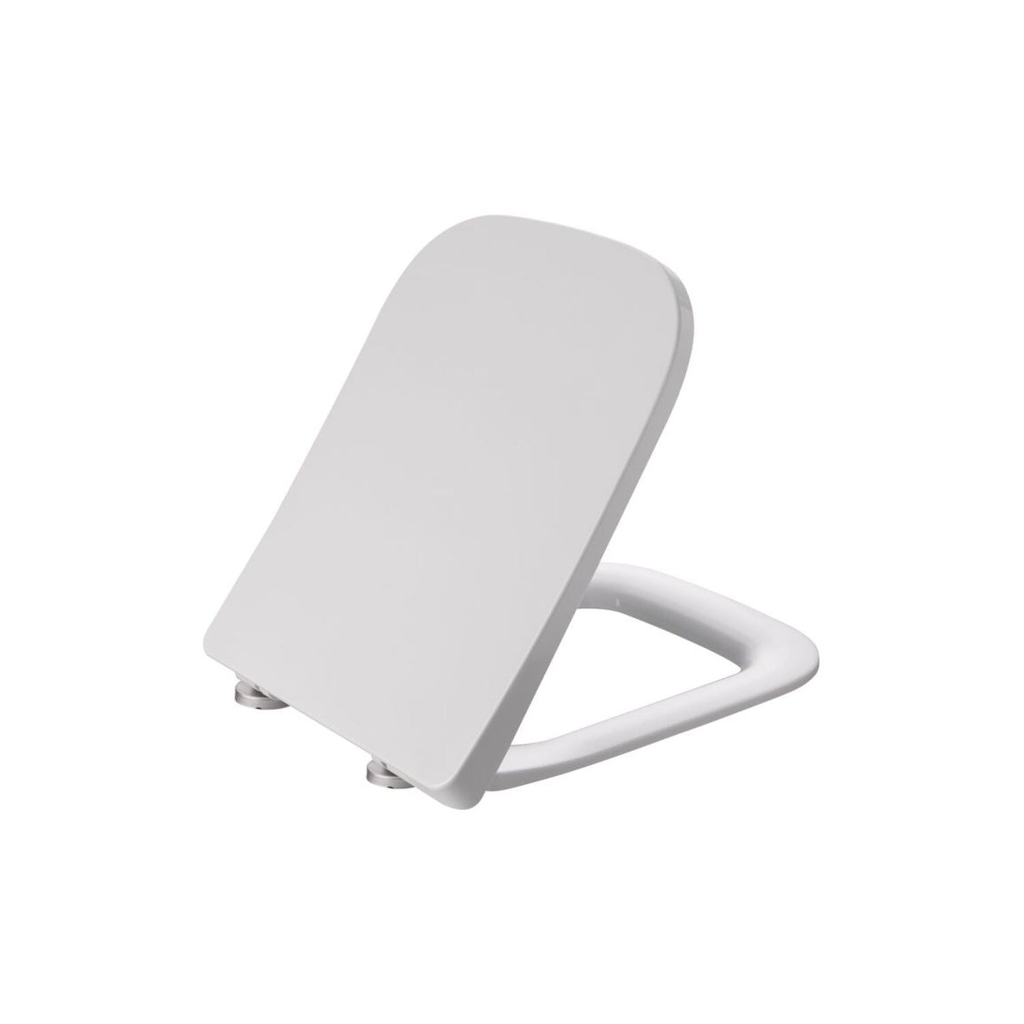Tahlia Square Soft Close Toilet Seat (Slim Depth) - White