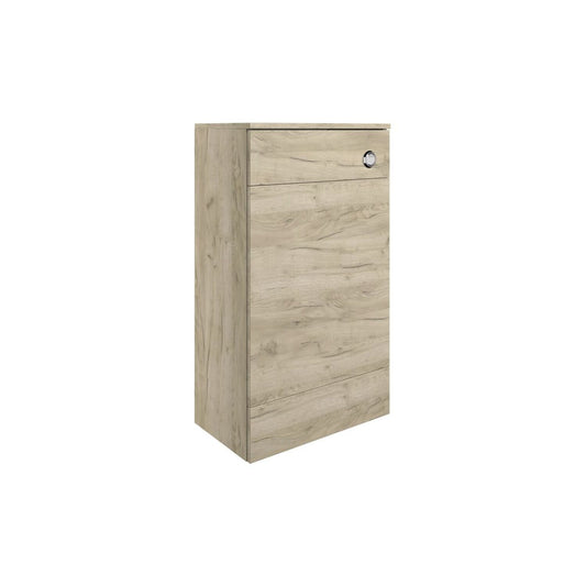 Zenari 500mm Floor Standing WC Unit - Oak