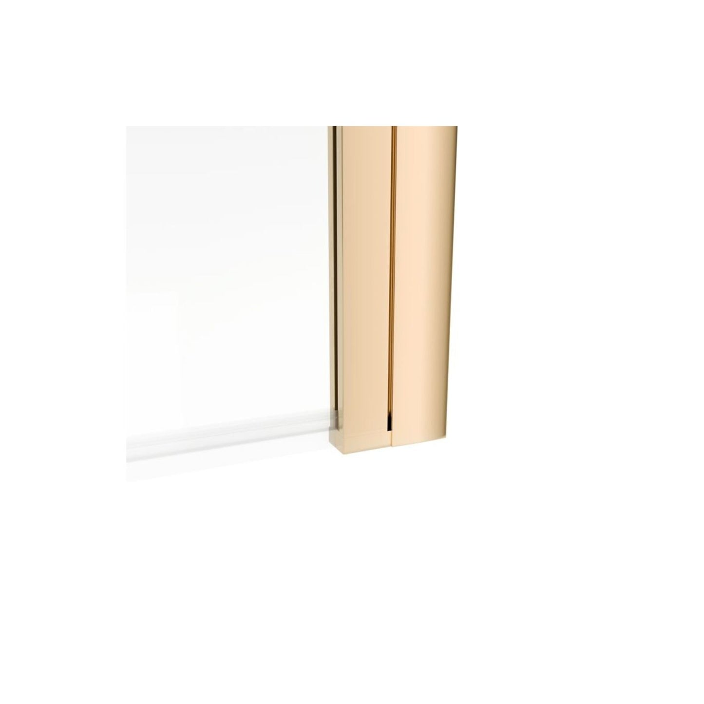 Single Straight Bath Screen (6mm)
