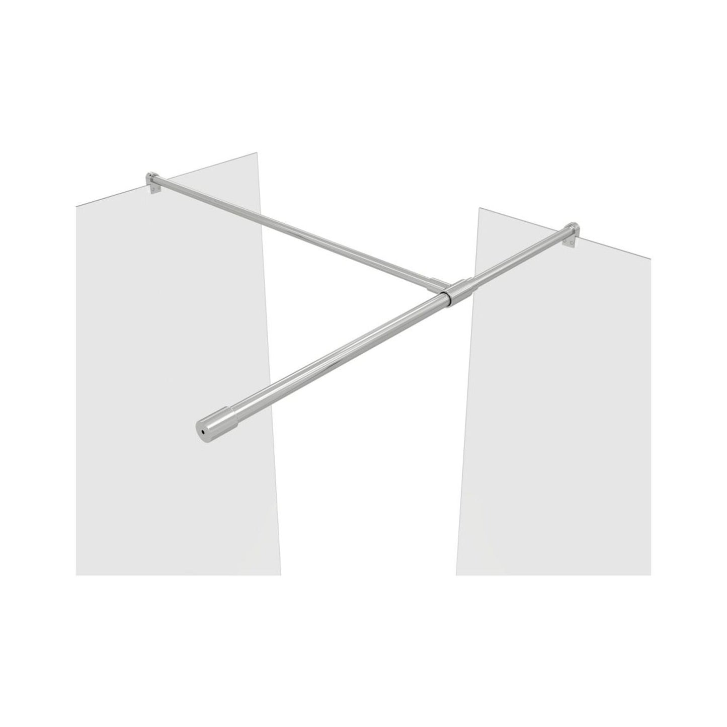 Nuvata Wetroom Panel & Support Bar