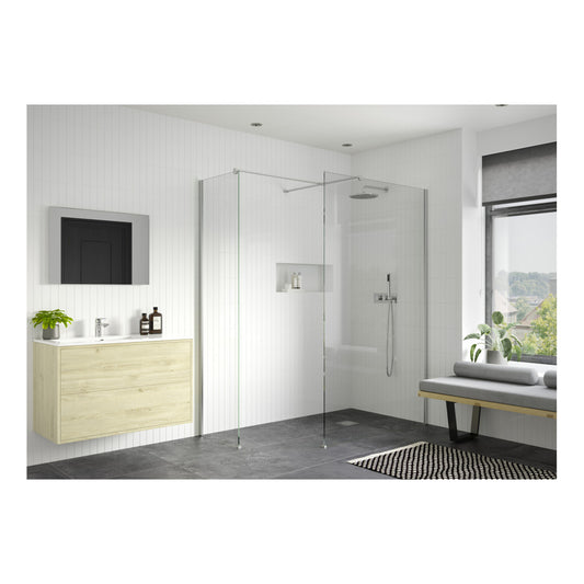 Nuvata Wetroom Side Panel & Arm