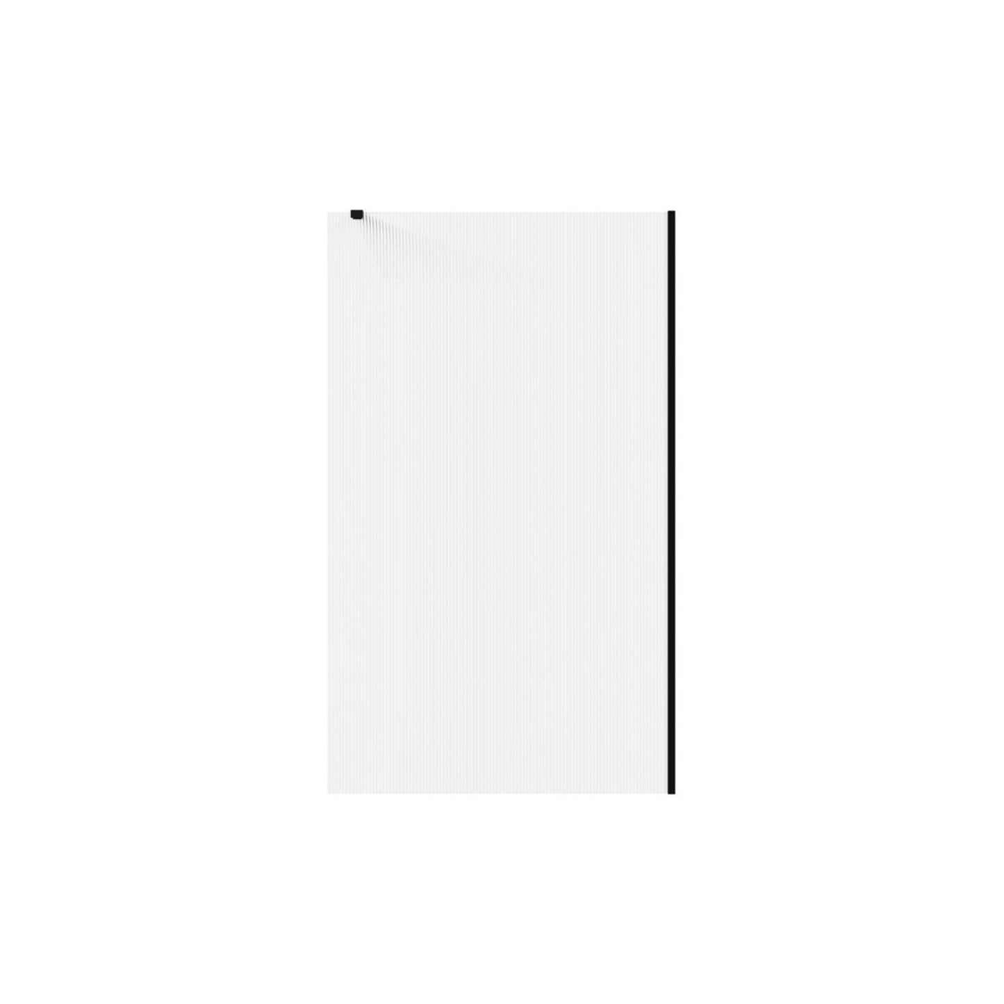 Nuvata Fluted Wetroom Panel & Support Arm