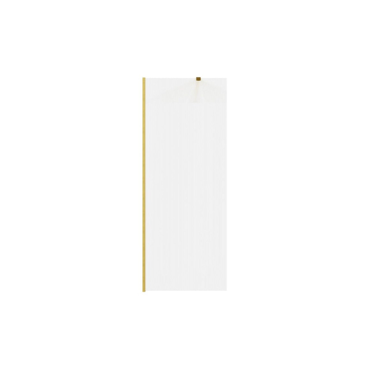 Nuvata Fluted Wetroom Panel & Side Panel Arm