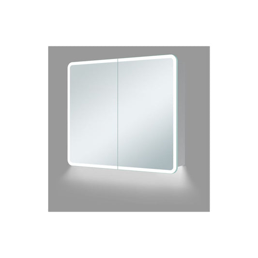 Aluna 600mm 2 Door LED Mirrored Cabinet