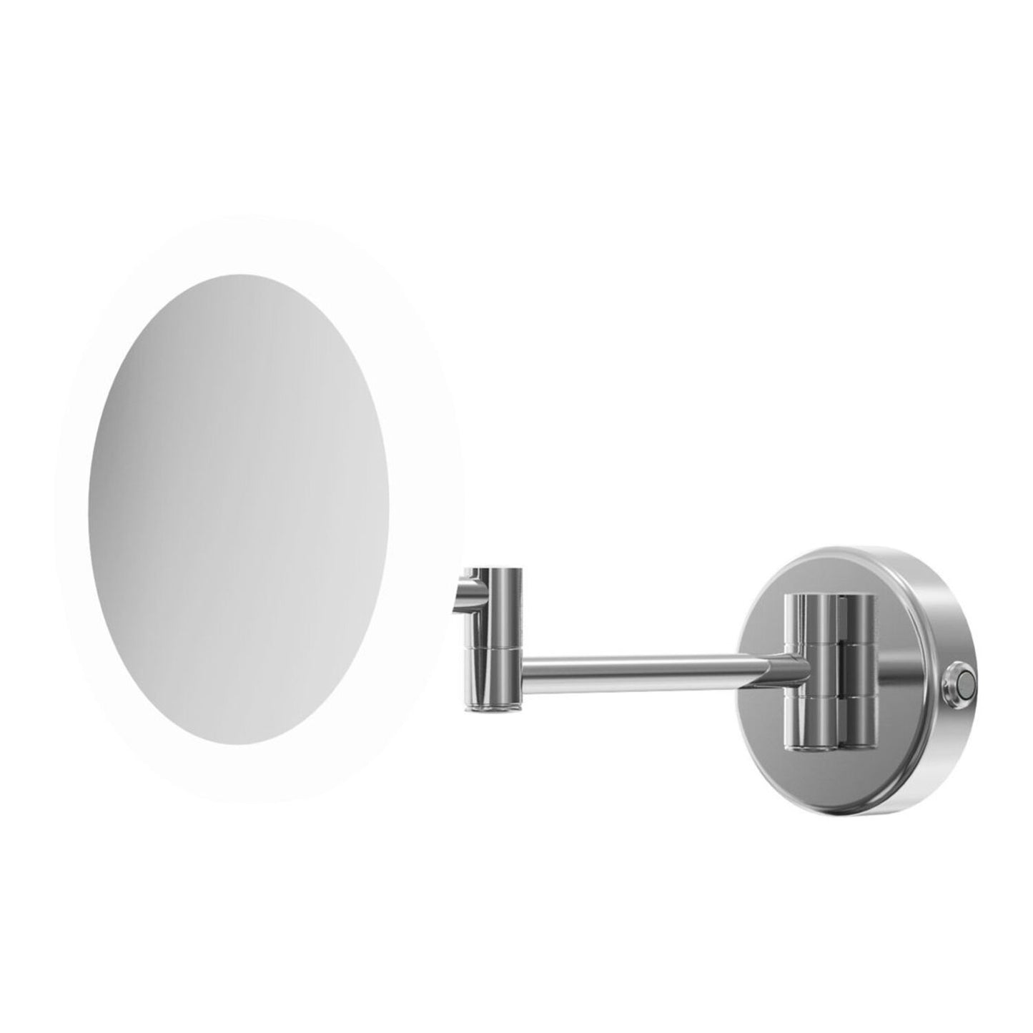 Naelis Round LED Cosmetic Mirror - Frameless