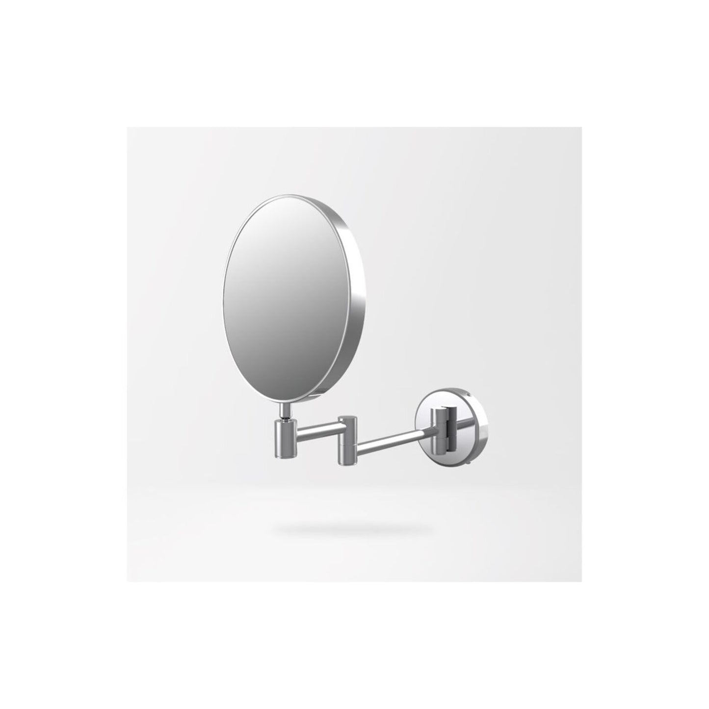 Briva Round Cosmetic Mirror - Chrome