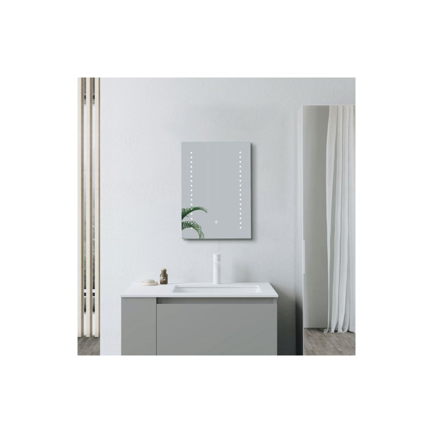 Dorelle Rectangle Front-Lit LED Mirror