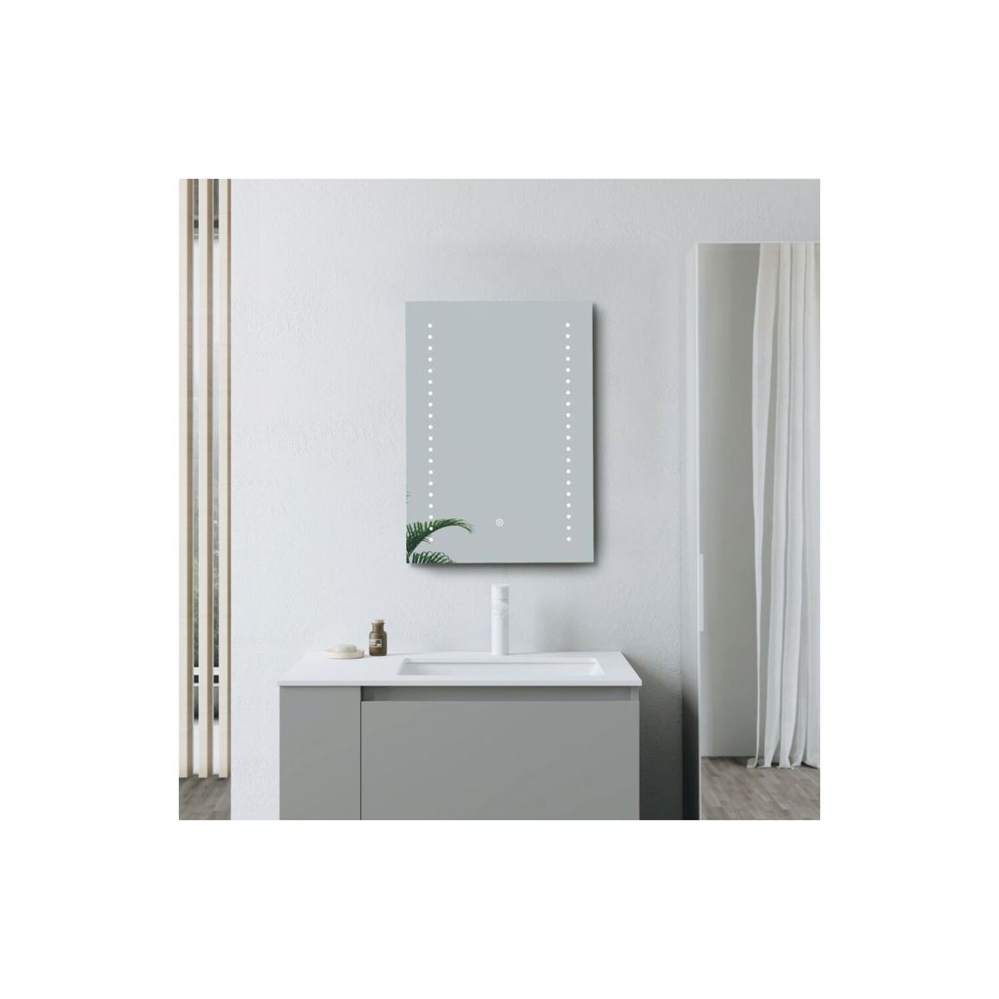 Dorelle Rectangle Front-Lit LED Mirror