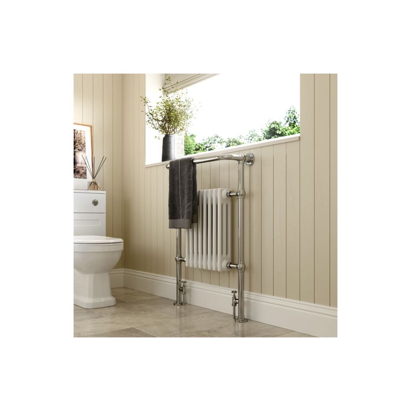 Pellora 615mm Wall Hung 2 Drawer Basin Unit & Basin - Matt White