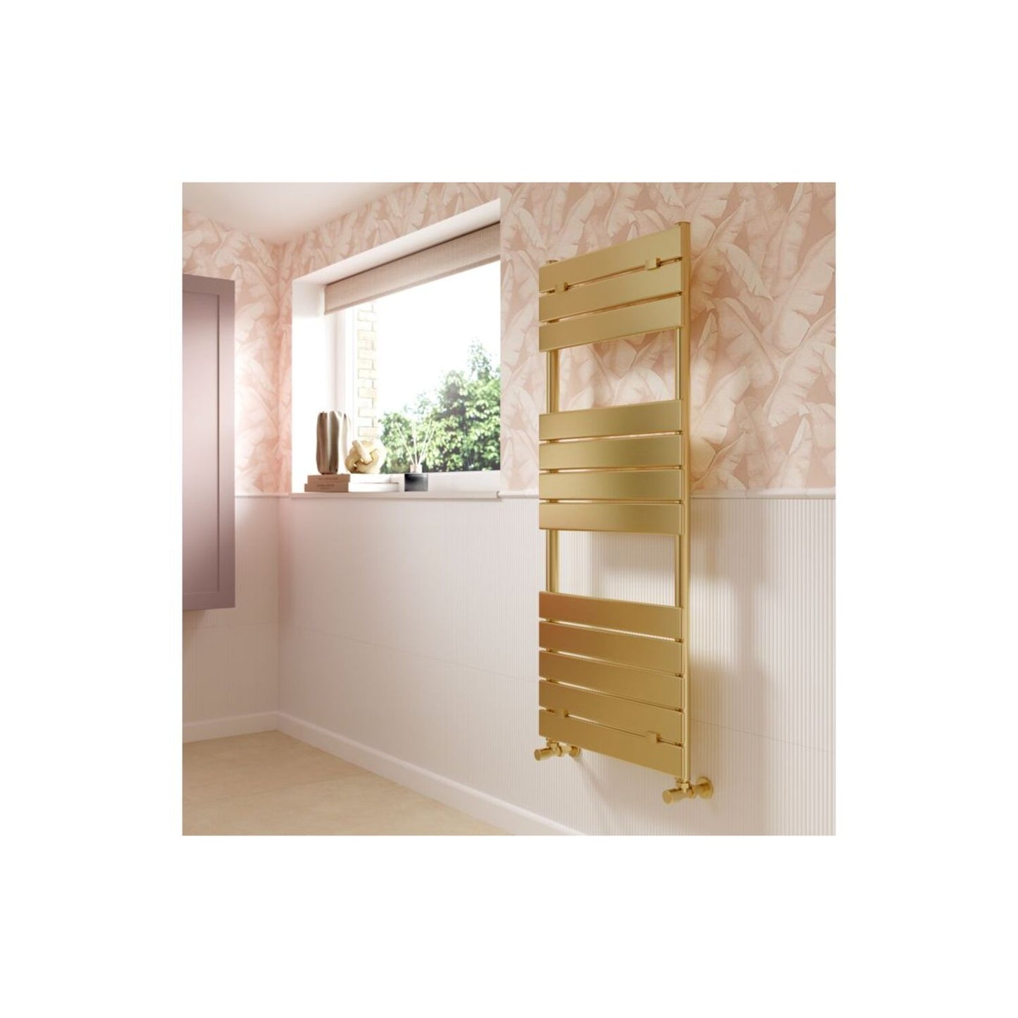Pellora 300mm Wall Hung 1 Door Tall Unit - Matt Peony