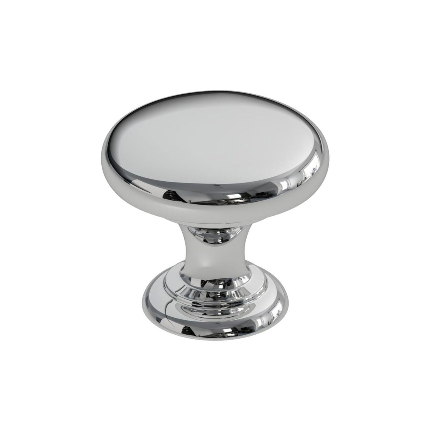 38mm Round Knob Handle - Chrome