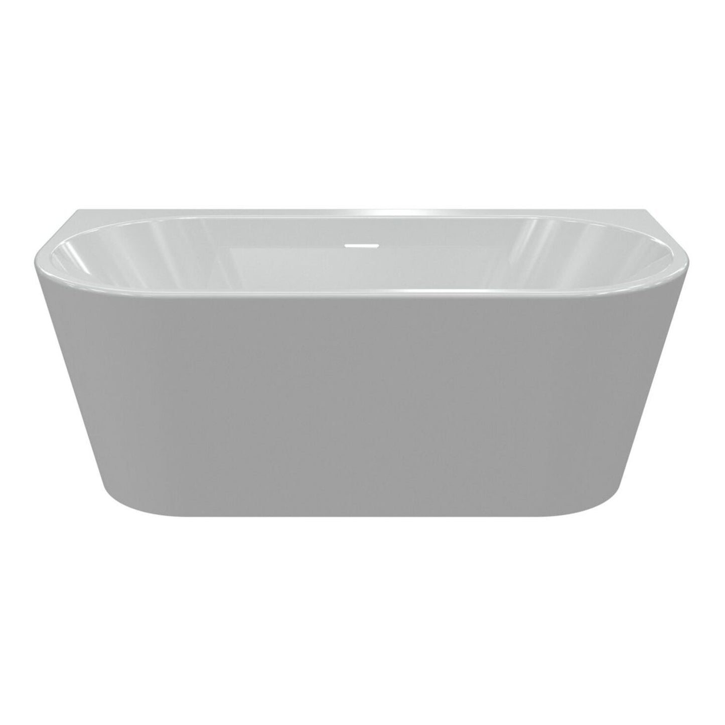 Ruvina Freestanding 0 Tap Hole Bath