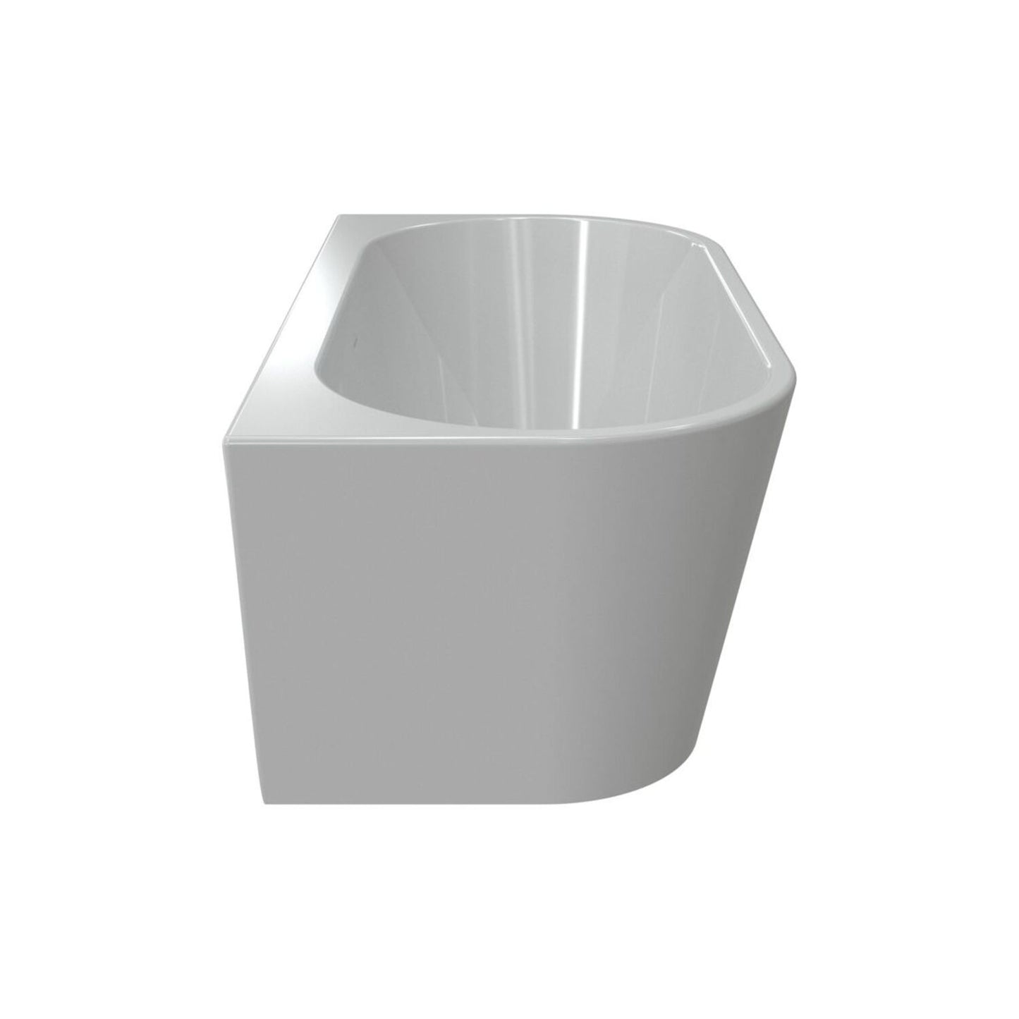 Ruvina Freestanding 0 Tap Hole Bath