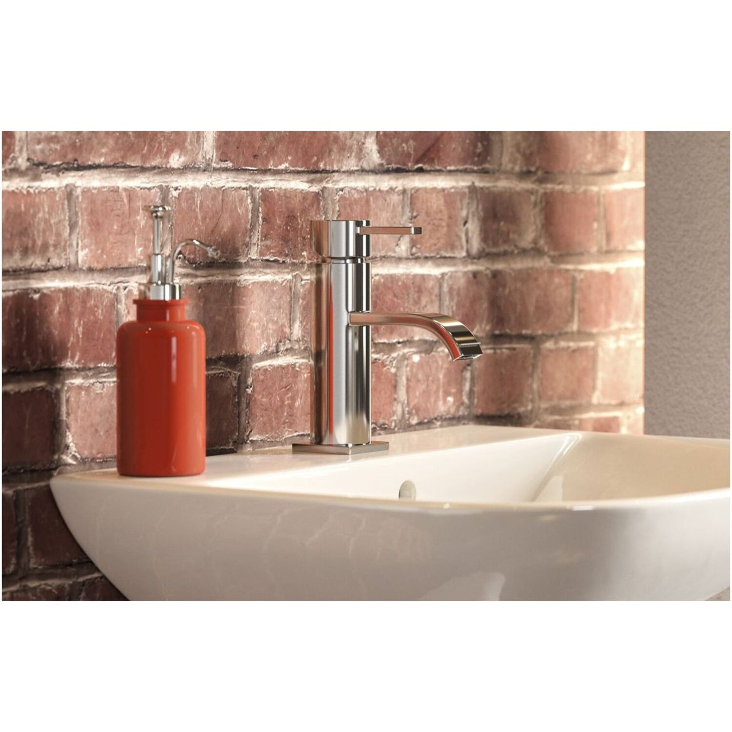 Forio Bath Filler - Chrome