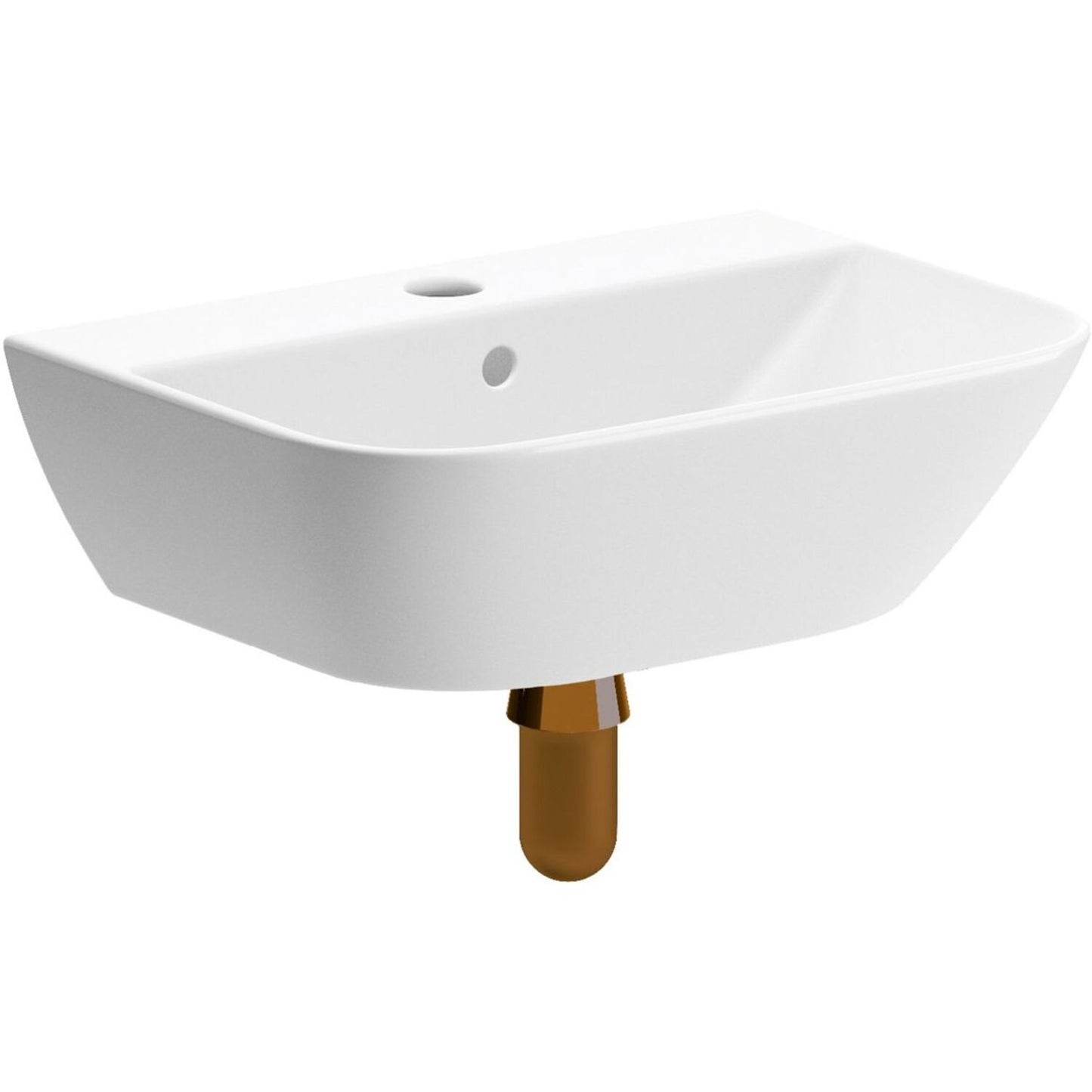 Calmea Cloakroom Basin & Bottle Trap