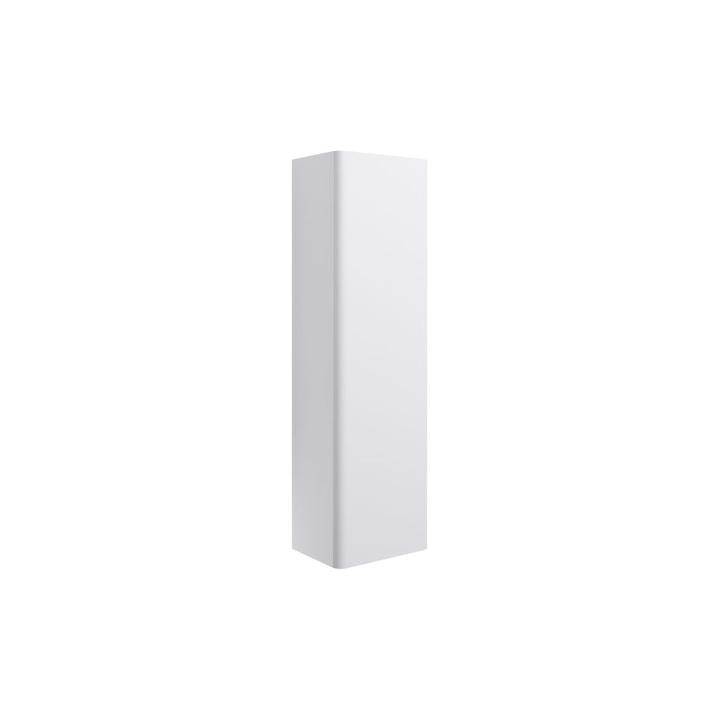 Cavaya 350mm Wall Hung 1 Door Tall Unit - Matt White