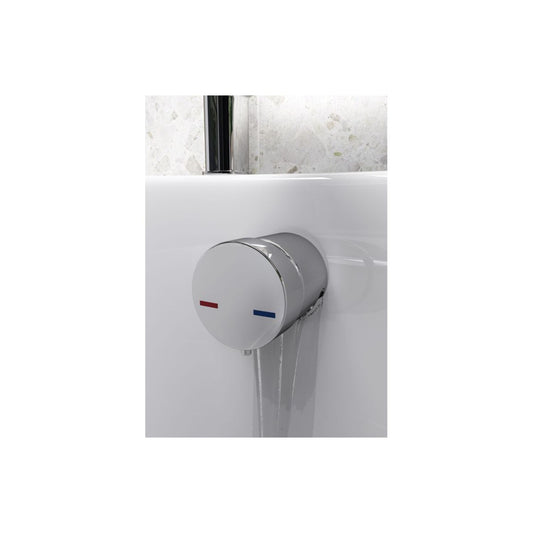Bath Overflow Filler W/Integrated Valve