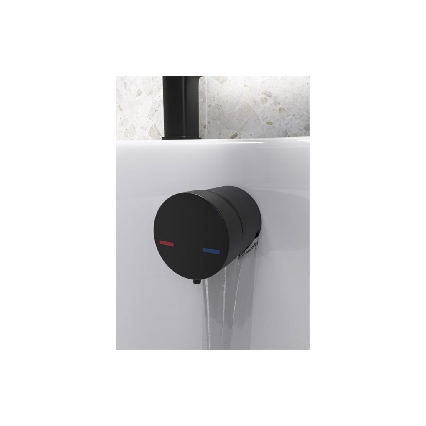 Bath Overflow Filler W/Integrated Valve
