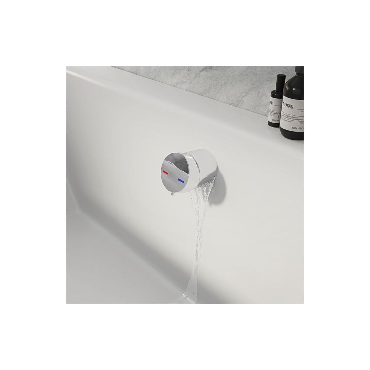 Bath Overflow Filler W/Integrated Valve