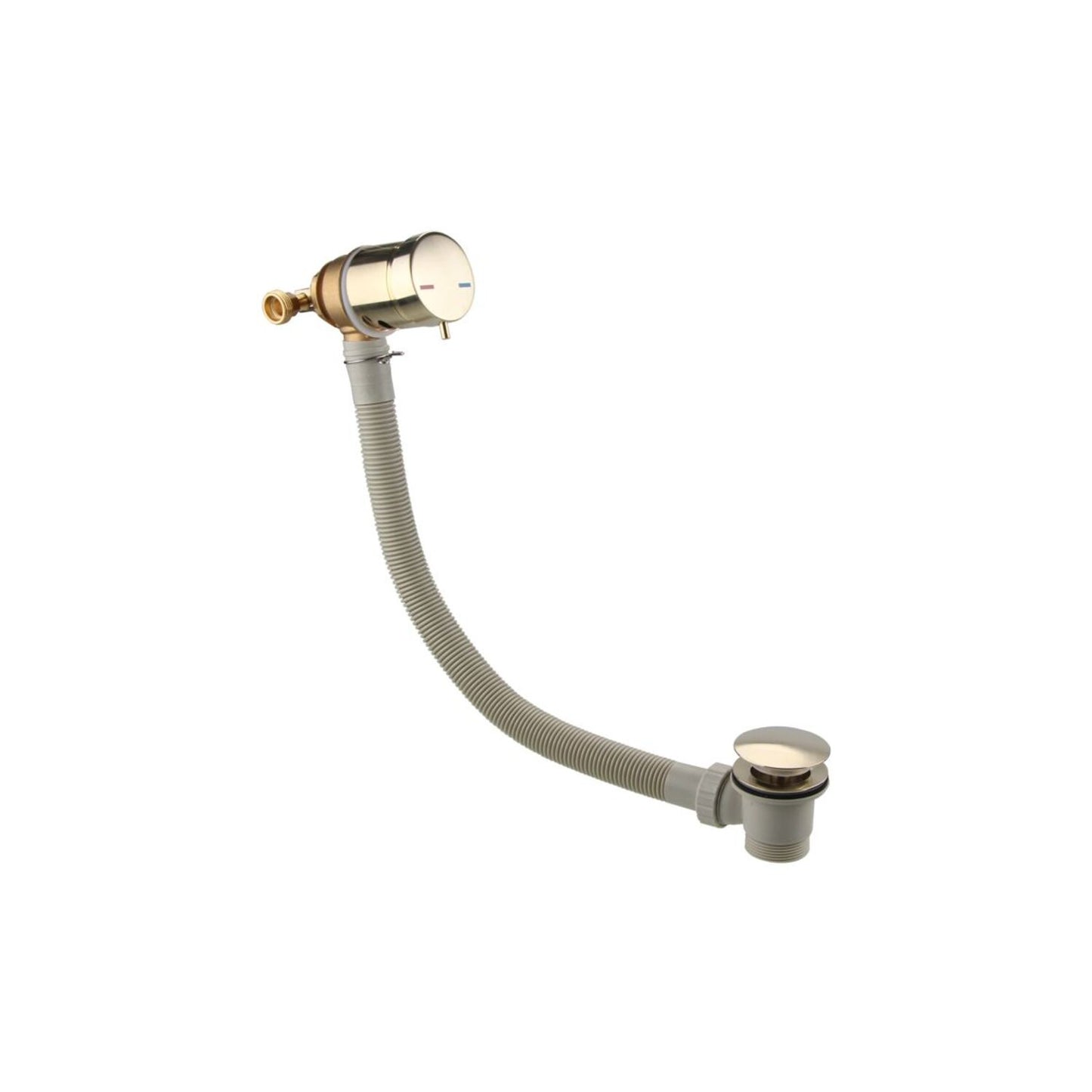 Bath Overflow Filler W/Integrated Valve