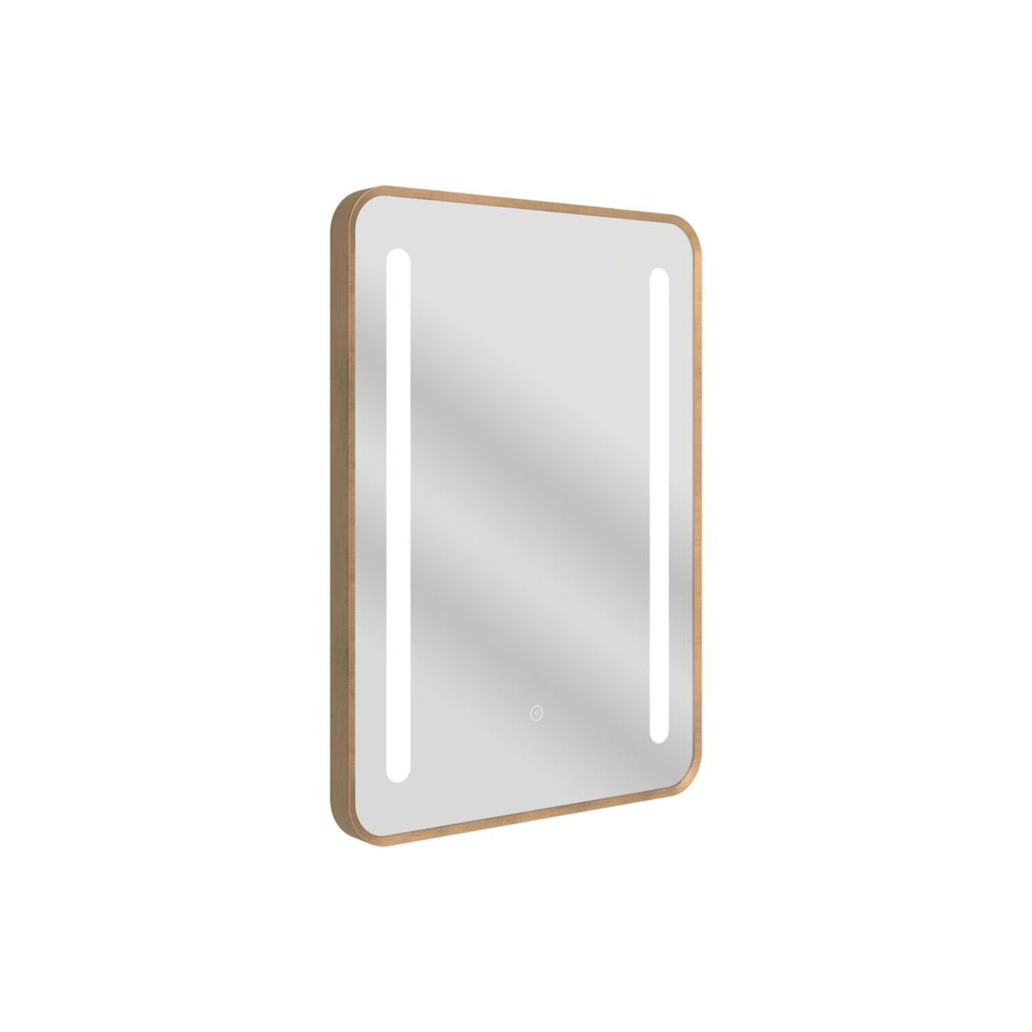 Glissa Rounded Front-Lit LED Mirror 500X700mm