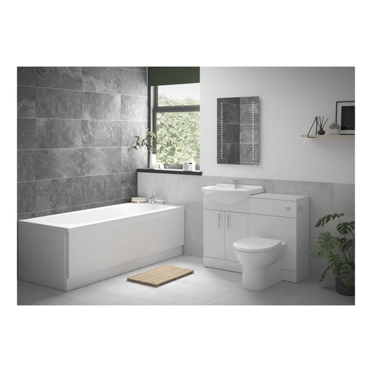 Yuna Full Suite with Rimless BTW WC & Single End Bath