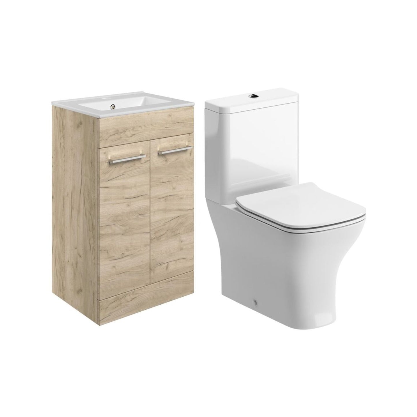 Zenari Floor Standing Unit & Close Coupled Wc Pack 510mm