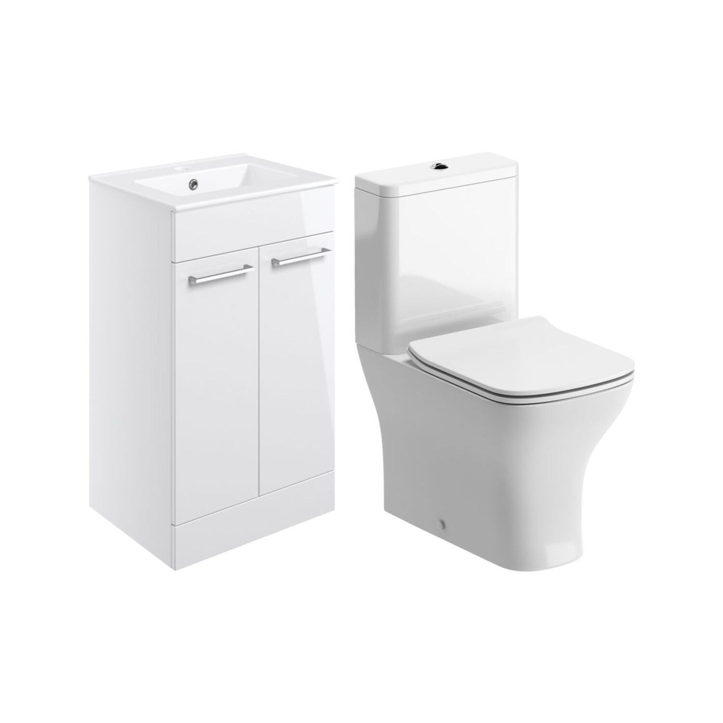 Zenari Floor Standing Unit & Close Coupled Wc Pack 510mm