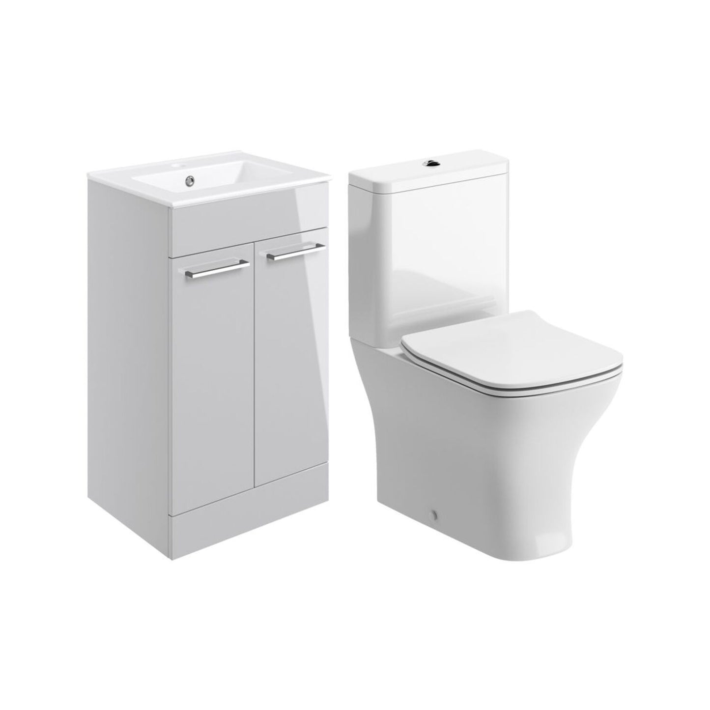 Zenari Floor Standing Unit & Close Coupled Wc Pack 510mm