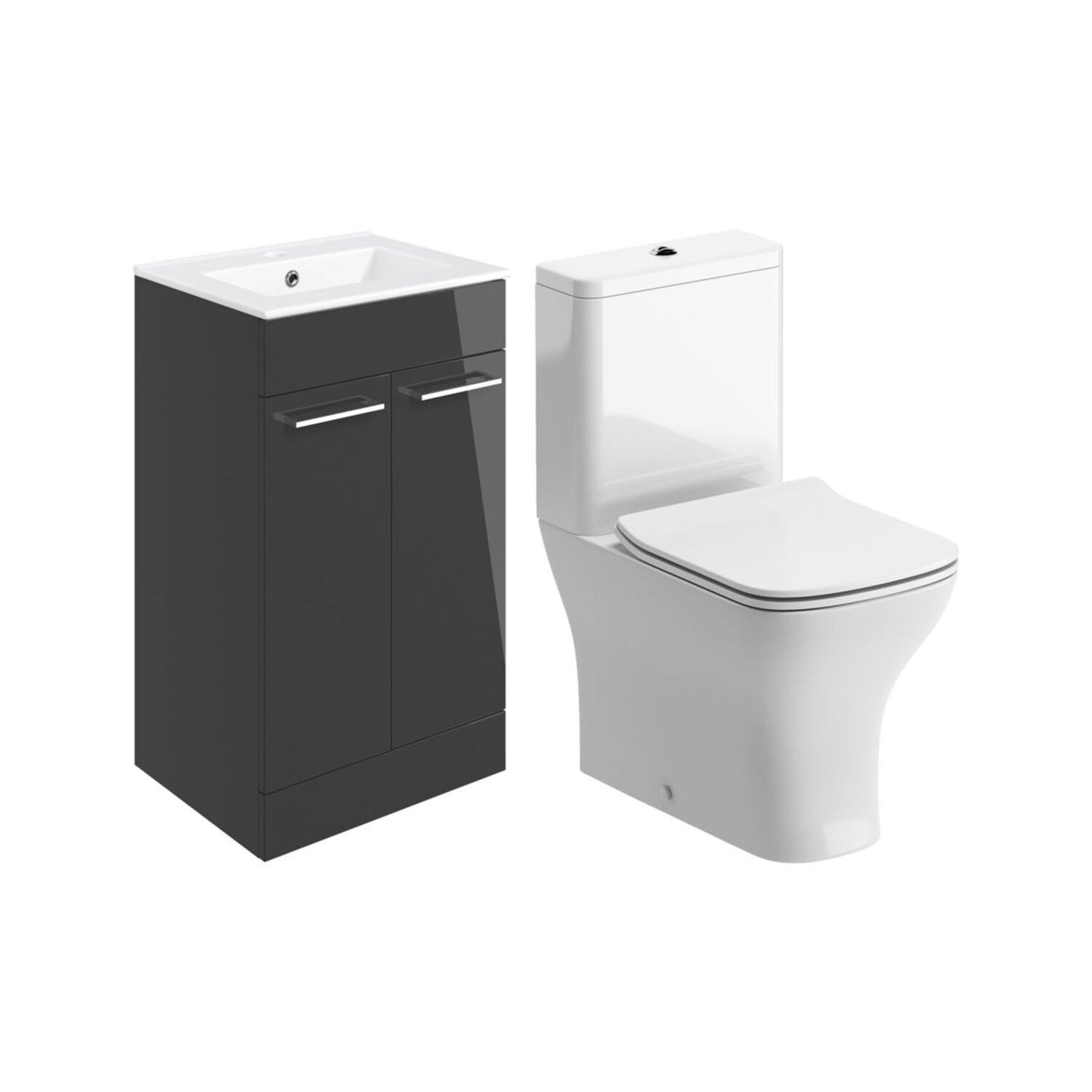 Zenari Floor Standing Unit & Close Coupled Wc Pack 510mm