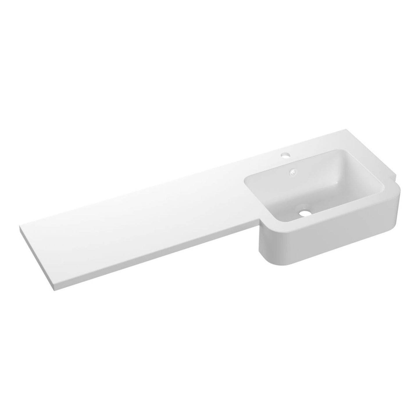 Standard Square One-Piece Basin & Overflow Ring