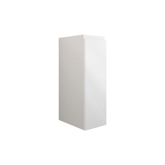 Evara 200mm Standard Toilet Roll Unit - White Gloss (Grey Cab)
