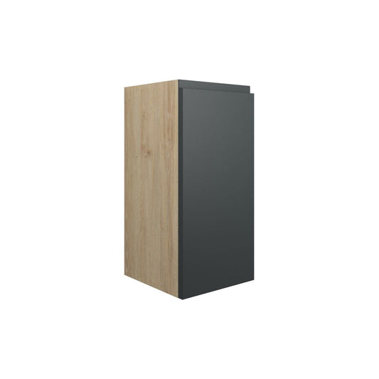 Evara 300mm Standard Base Unit - Matt Graphite Grey (Oak Cab)