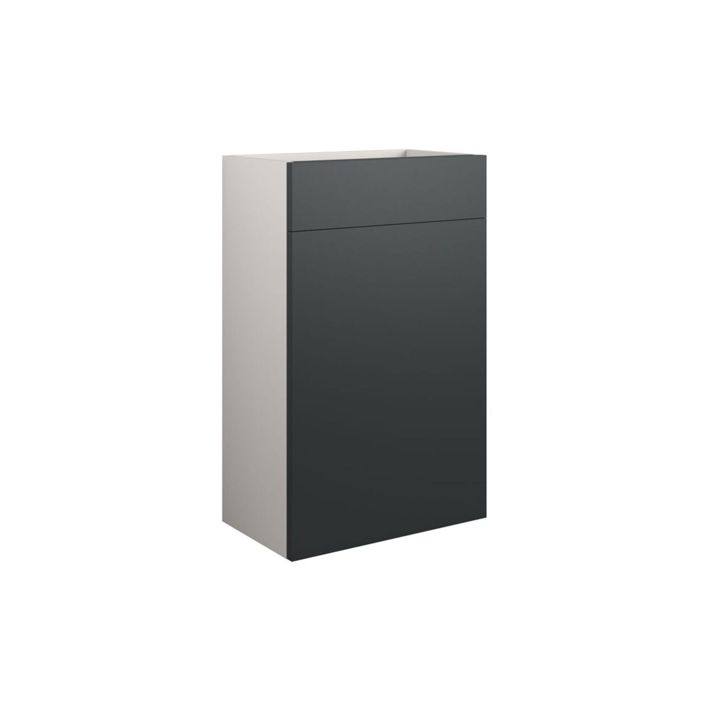 Evara 500mm Standard WC Unit - Matt Graphite Grey (Grey Cab)