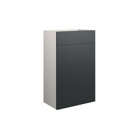 Evara 500mm Standard WC Unit - Matt Graphite Grey (Grey Cab)