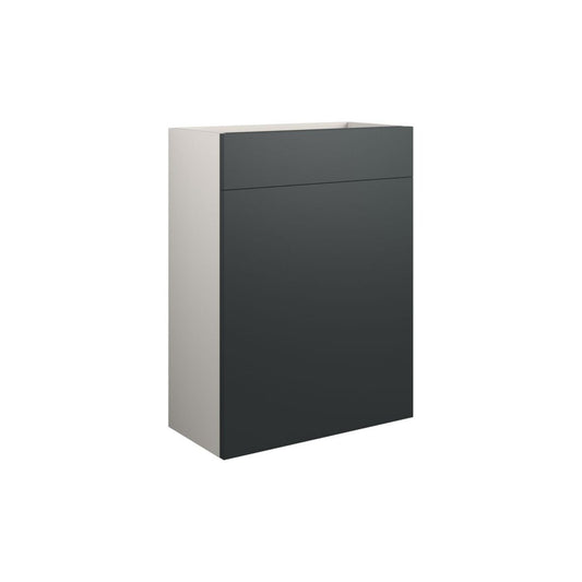 Evara 600mm Standard WC Unit - Matt Graphite Grey (Grey Cab)