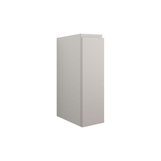 Evara 200mm Standard Toilet Roll Unit - Matt Dove Grey (Grey Cab)