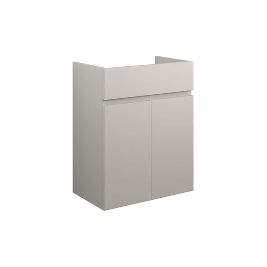 Evara 500mm Standard Basin Unit - Matt Dove Grey (Grey Cab)