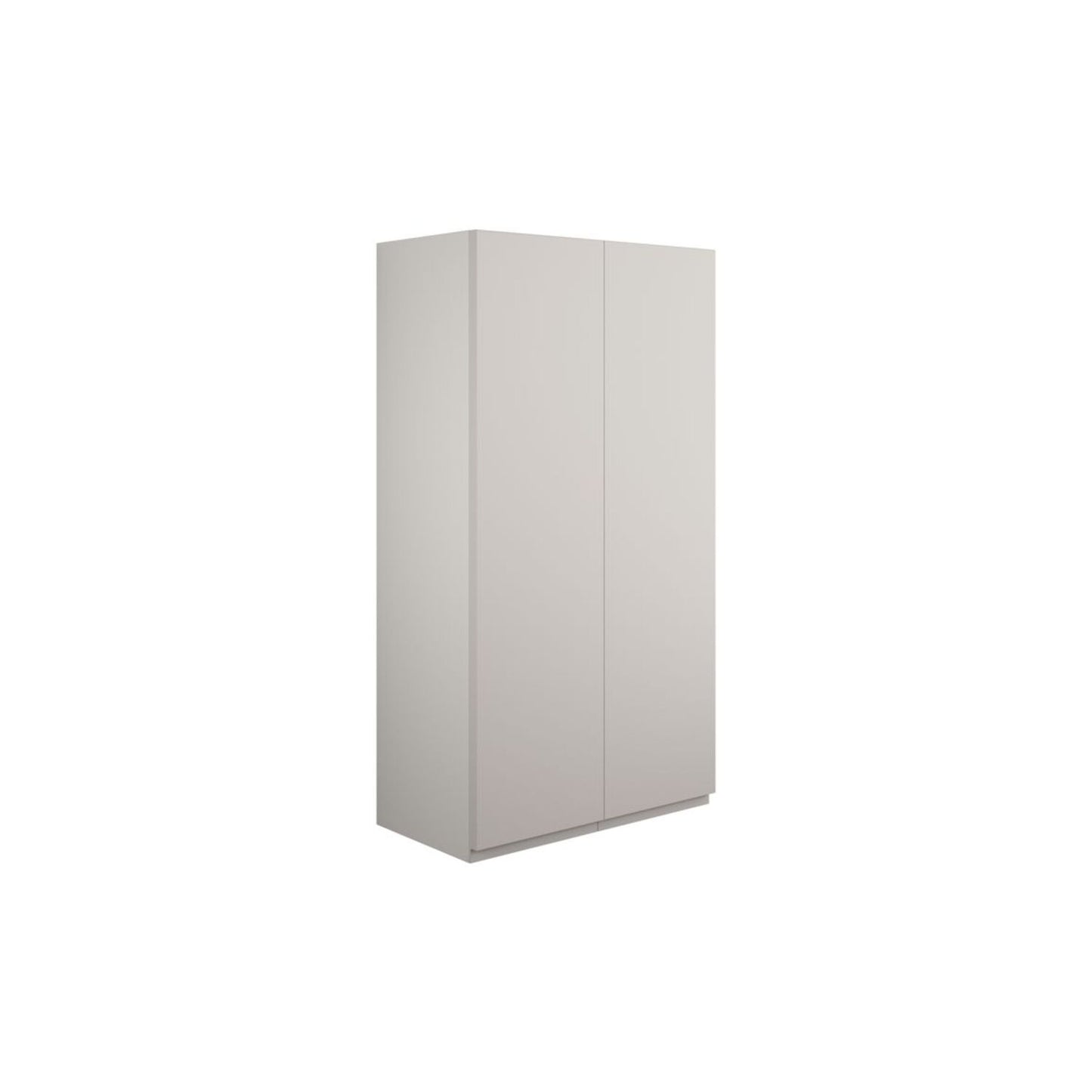 Evara 600mm Standard 2 Door Storage Unit - Matt Dove Grey (Grey Cab)