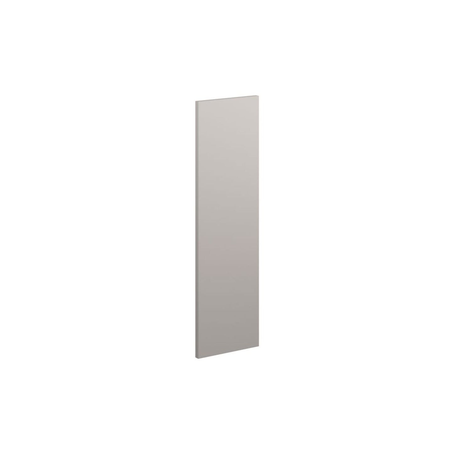 Evara Slim Depth End Panel - Matt Dove Grey