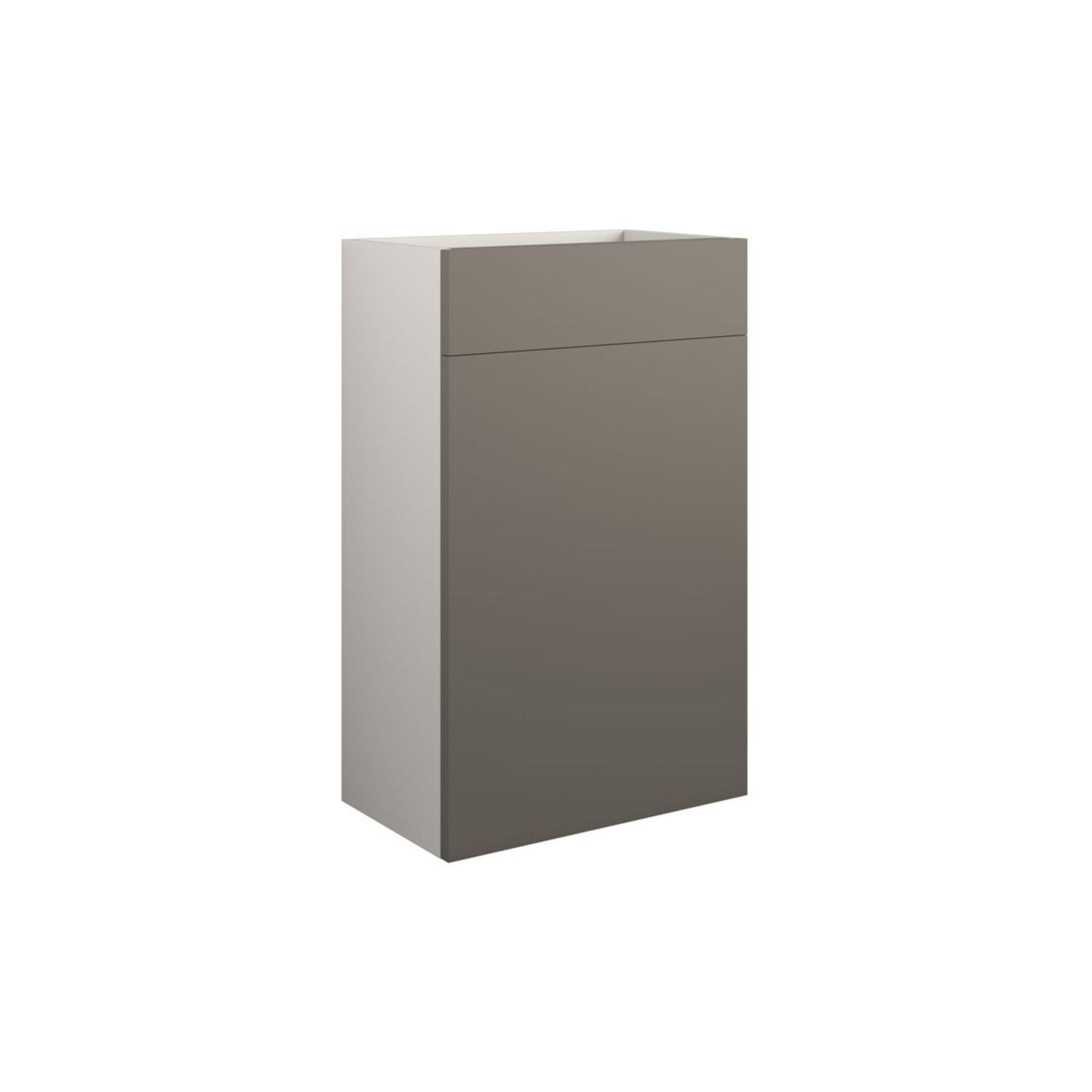 Evara 500mm Standard WC Unit - Matt Stone (Grey Cab)