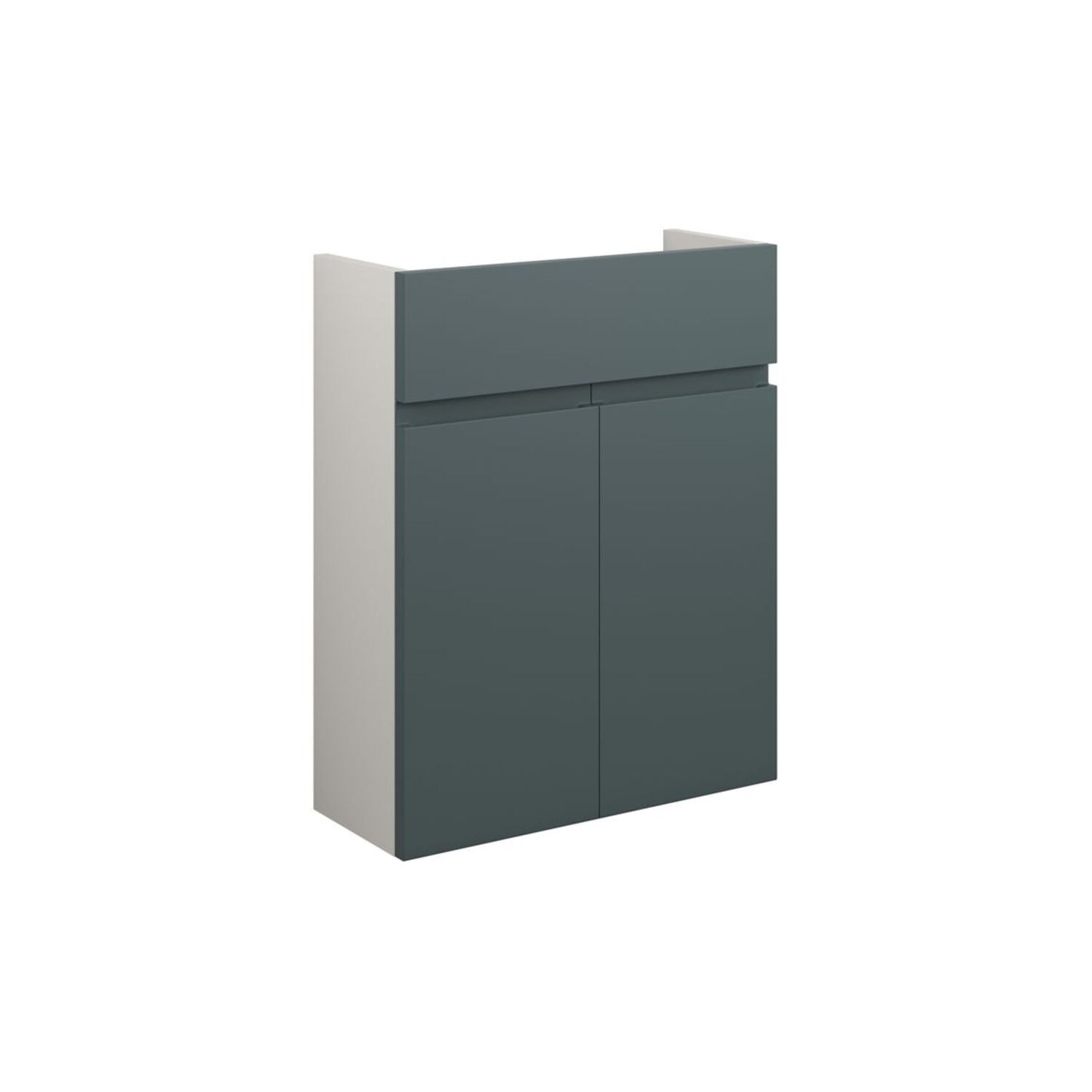 Evara 500mm Slim Basin Unit - Matt Green Camo (Grey Cab)
