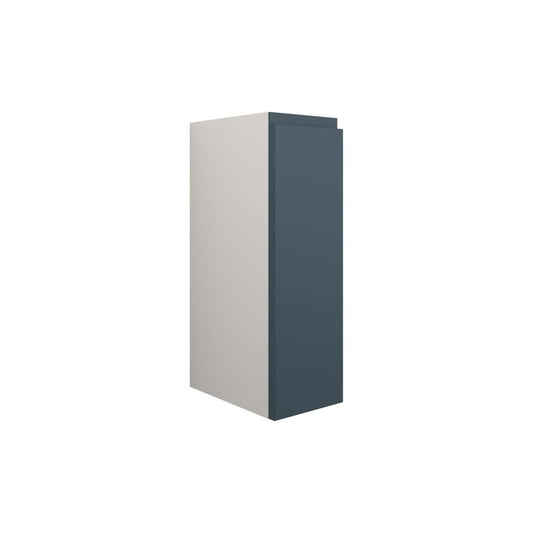 Evara 200mm Standard Toilet Roll Unit - Matt Arley Blue (Grey Cab)