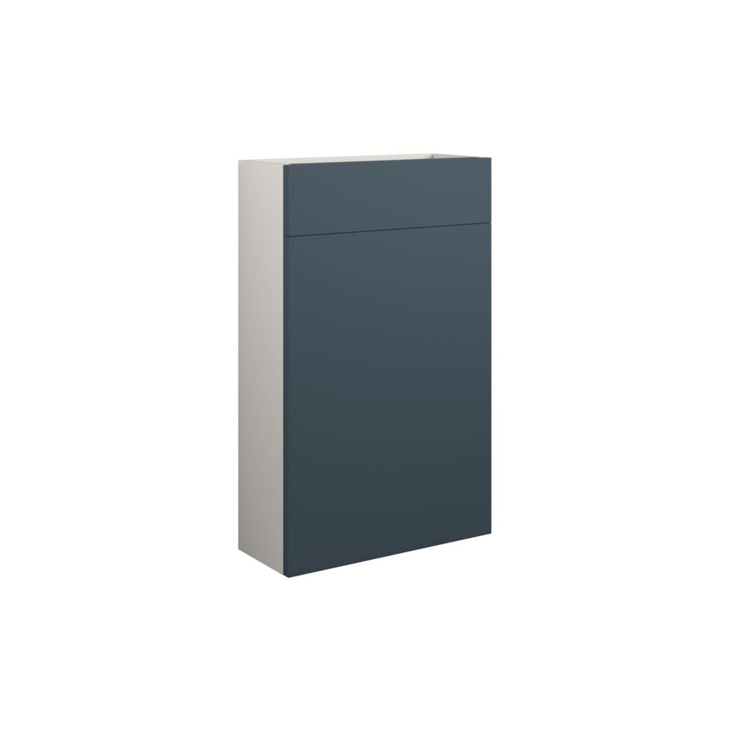 Evara 500mm Slim WC Unit - Matt Arley Blue (Grey Cab)