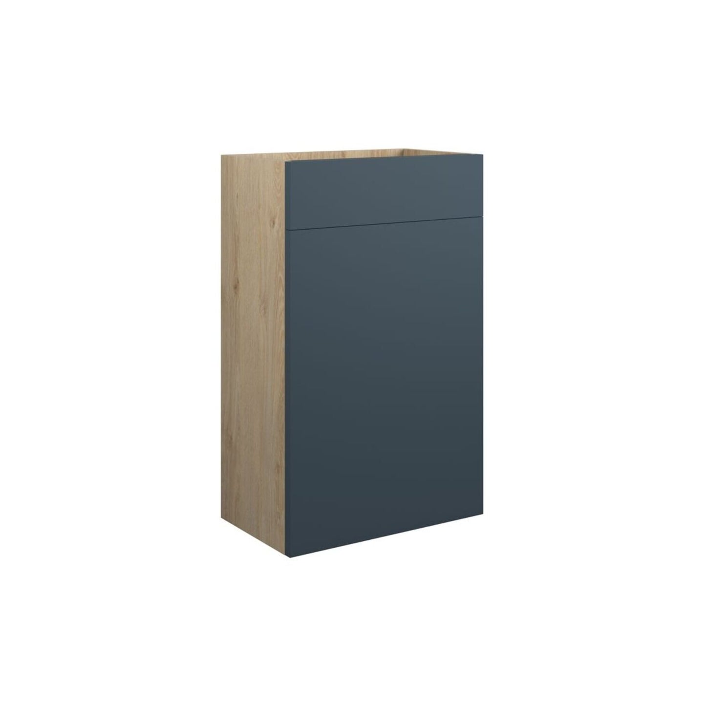 Evara 500mm Standard WC Unit - Matt Arley Blue (Oak Cab)