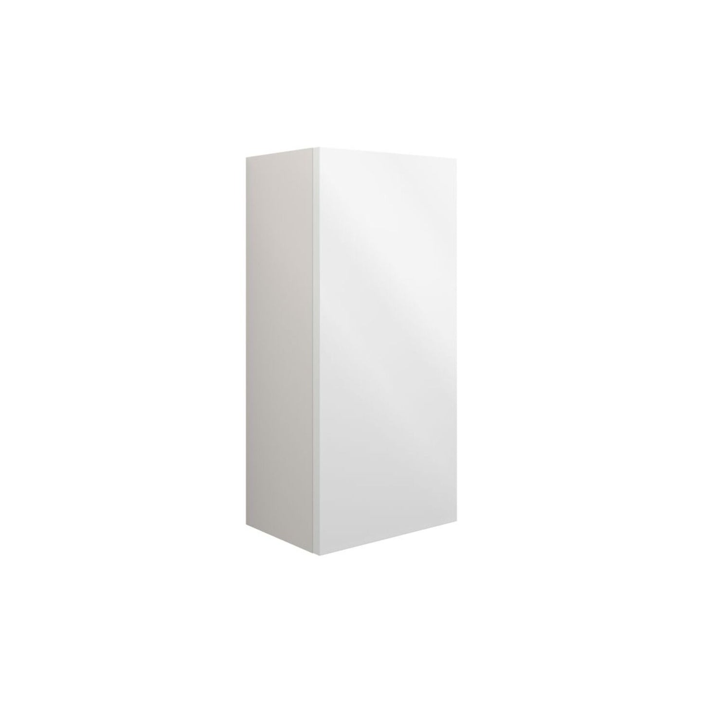 Junari 300mm Slim Base Unit - White Gloss (Grey Cab)