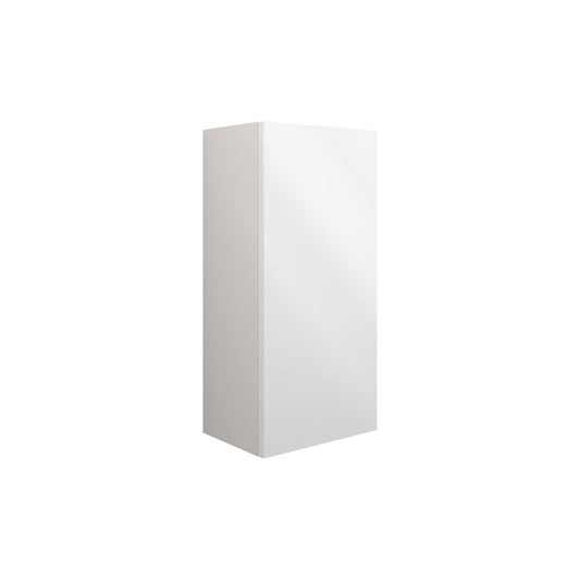 Junari 300mm Slim Base Unit - White Gloss (Grey Cab)