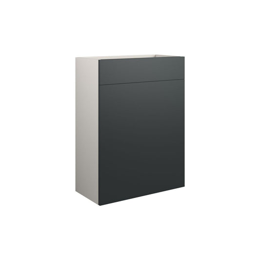 Junari 600mm Standard WC Unit - Matt Graphite Grey (Grey Cab)